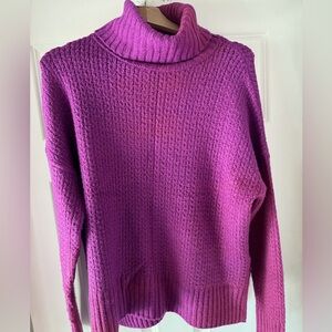 SOFT Anthro turtleneck sweater